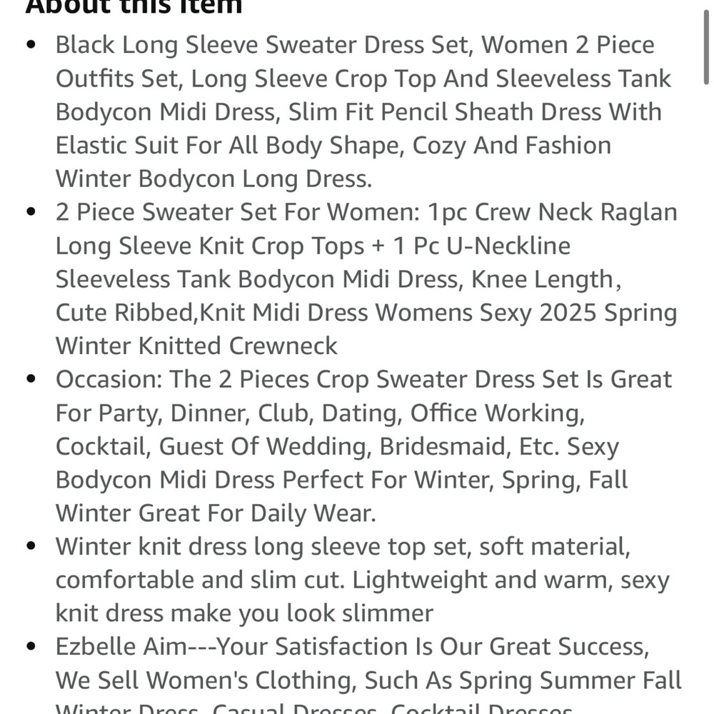 Amazon Red Sheath Dress with Cuffed Long Sleeves and Polo Collar TWO PIECE - Picture 3 of 9